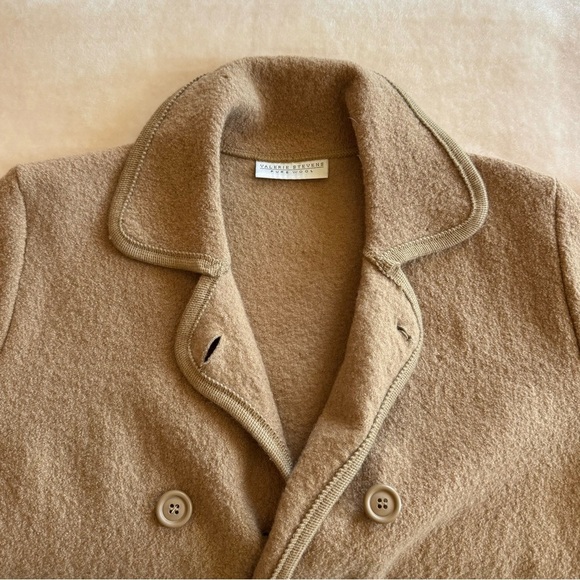 Tan Vintage Wool Jacket - Picture 2 of 8